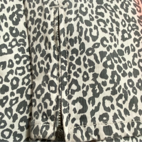 Maison Scotch Muti Dyed Leopard Print Ambre Jeans 25 - Picture 10 of 11